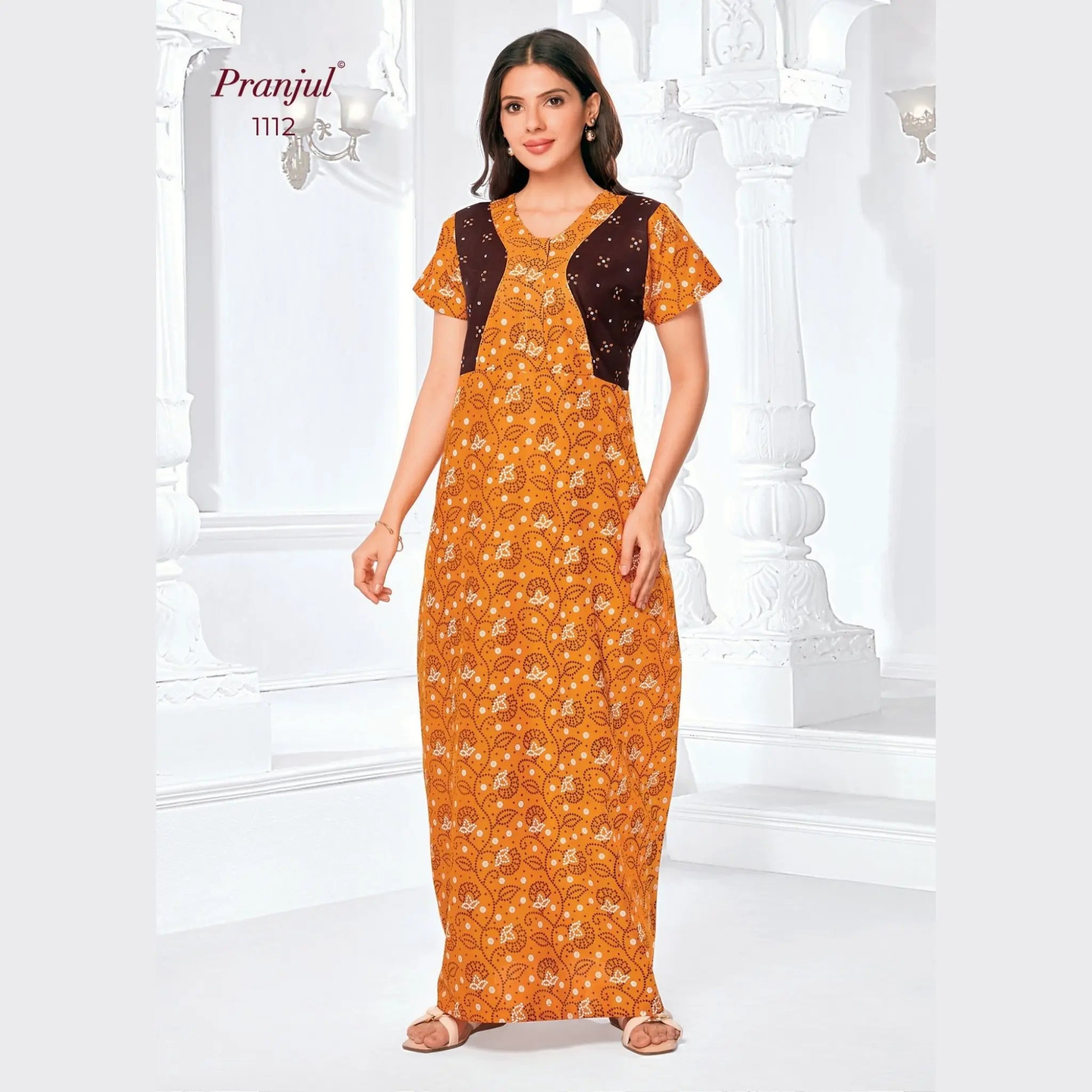 Pranjul Cotton Nighty 1112